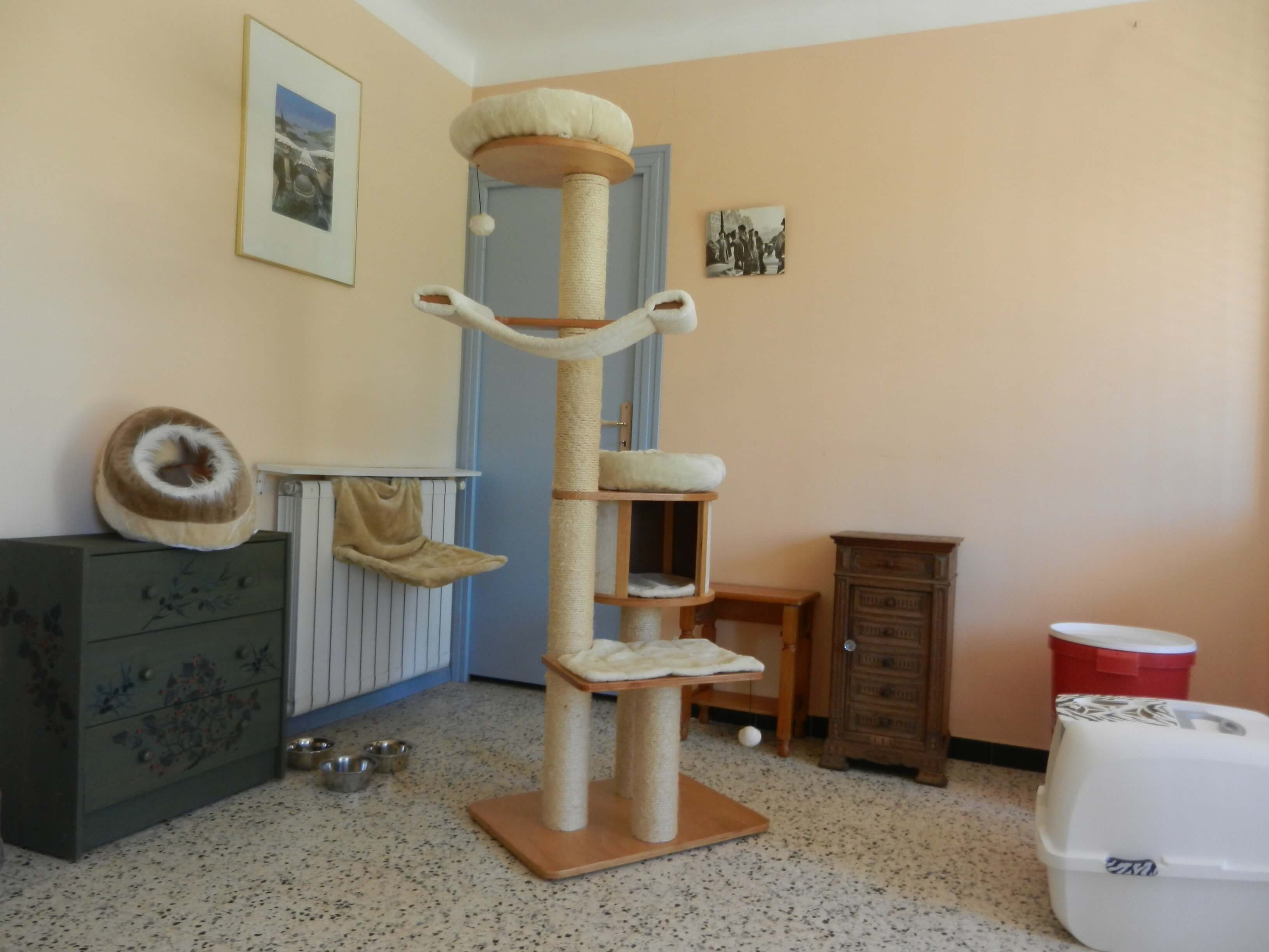 La Chatounerie, vue de l'intérieur